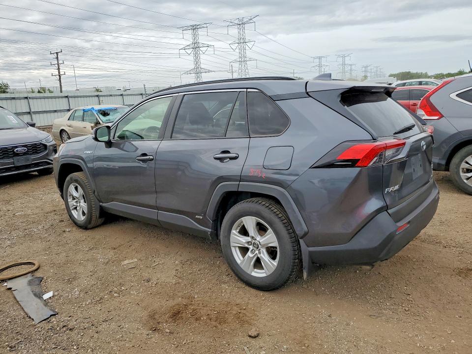 2019 Toyota VIN JTMRWRFV4KD014282 COPART salvage auction — REAR END, Il - Salvage Certificate, sold $10,400 on 2026-07-07 (photo 2)