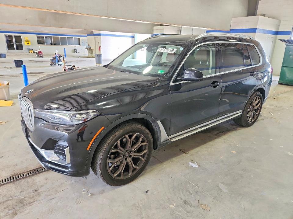 2022 BMW X7 VIN 5UXCW2C03N9M42789 COPART salvage auction — SIDE, Va - Cert Of Title - Salvage, sold $33,750 on 2026-07-02 (photo 1)