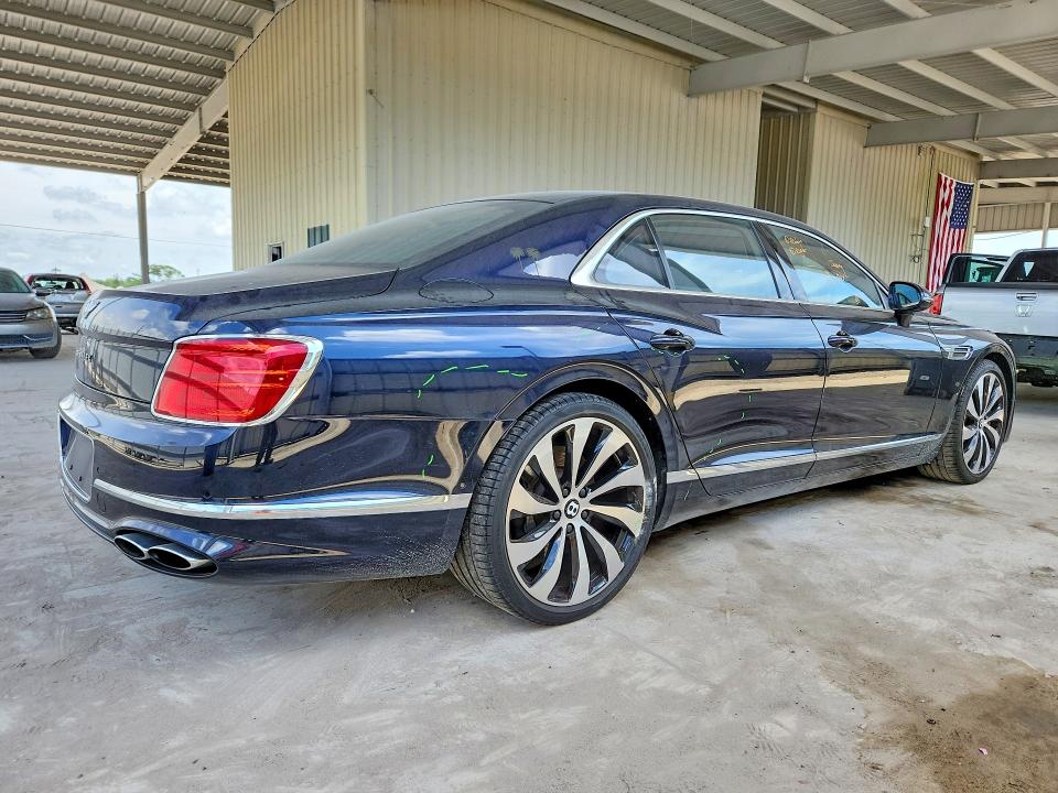 2021 Bentley Flying spur VIN SCBBG6ZGXMC090563 COPART salvage auction — SIDE, Fl - Certificate Of Destruction, sold $75,000 on 2026-07-15 (photo 3)