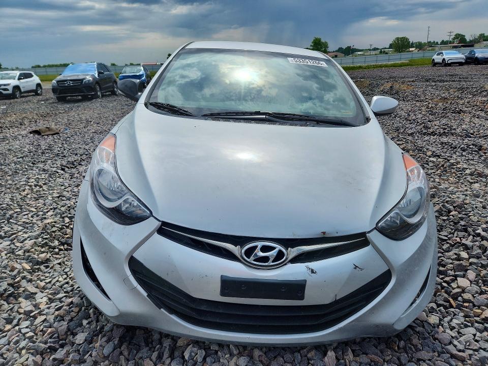 2013 Hyundai Elantra VIN KMHDH6AE4DU007244 COPART salvage auction — FRONT END, MO - SALVAGE CERTIFICATE OF TITLE, sold $925 on 2026-07-08 (photo 5)