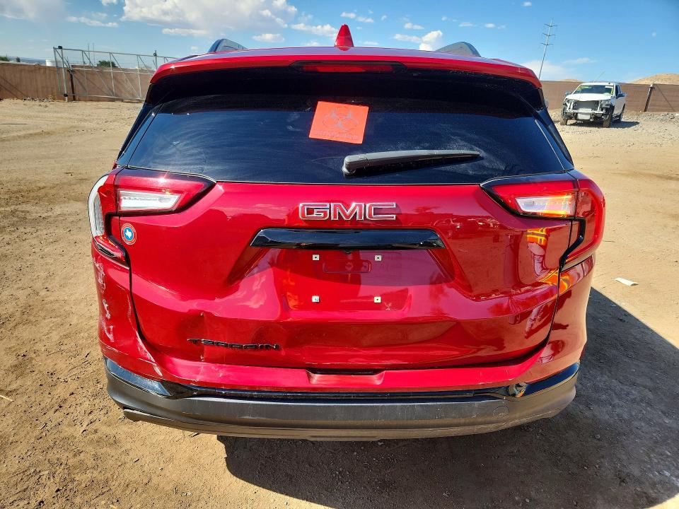 2024 Gmc Terrain VIN 3GKALMEGXRL186546 COPART salvage auction — FRONT END, TX - CERTIFICATE OF TITLE, sold $4,300 on 2026-09-06 (photo 6)