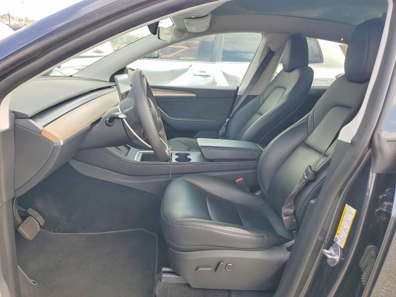 2024 Tesla Model y VIN 7SAYGDEE2RA245942 COPART salvage auction — FRONT END, Ca - Salvage Certificate, sold $14,600 on 2026-07-08 (photo 7)
