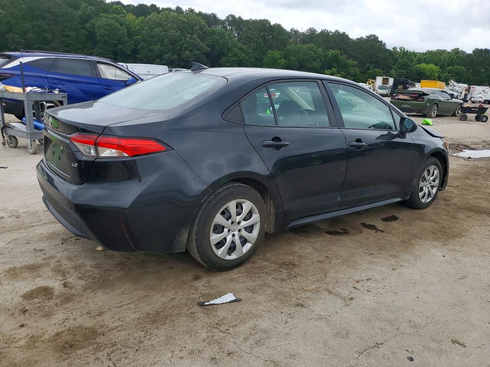 2021 Toyota Corolla VIN 5YFEPMAE1MP177669 COPART salvage auction — FRONT END, Ms - Certificate Of Title (P), sold $5,600 on 2026-07-17 (photo 3)
