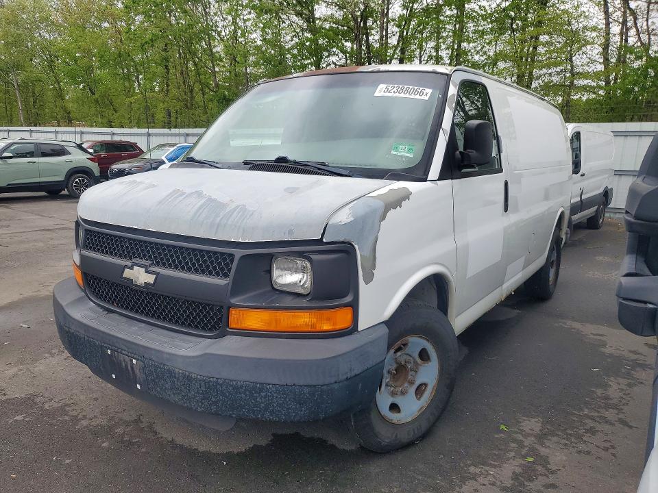 2008 Chevrolet Express 2500 VIN 1GCGG25C181213912 COPART salvage auction — NORMAL WEAR, NJ - CERTIFICATE OF TITLE, sold $1,850 on 2026-07-20 (photo 1)