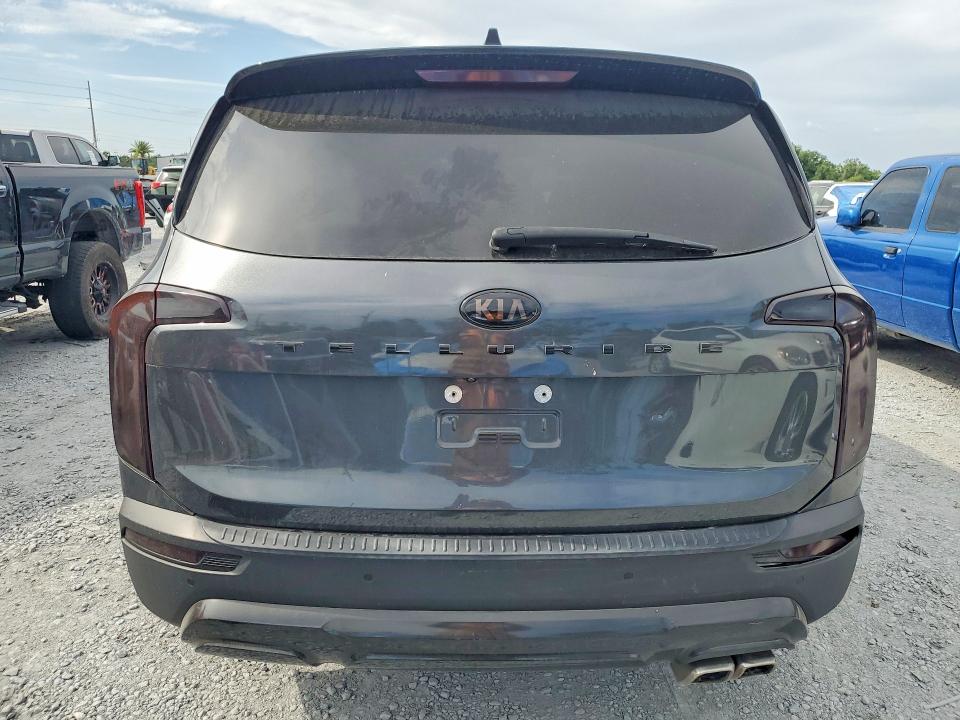 2021 Kia Telluride VIN 5XYP34HC5MG106150 COPART salvage auction — FRONT END, Fl - Certificate Of Destruction, sold $5,200 on 2026-07-10 (photo 6)