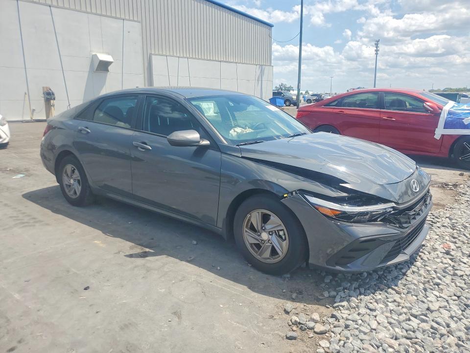 2025 Hyundai Elantra VIN KMHLL4DG5SU034140 COPART salvage auction — FRONT END, Fl - Certificate Of Destruction, sold $5,400 on 2026-07-20 (photo 4)