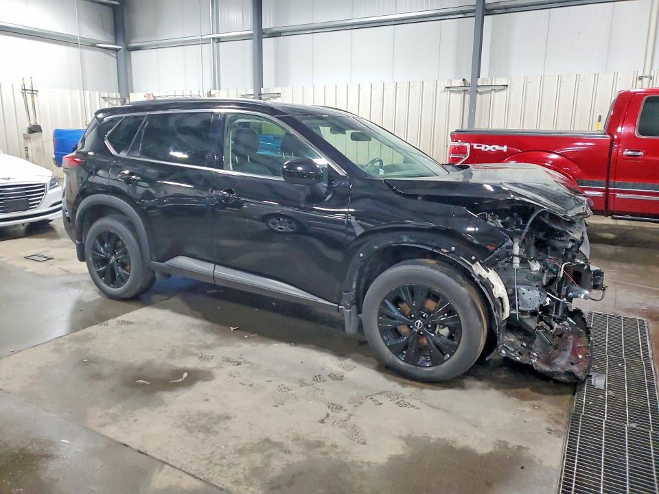 2023 Nissan Rogue VIN JN8BT3BB9PW189193 COPART salvage auction — FRONT END, Mn - Cert Of Title-Salvage, sold $3,150 on 2026-07-28 (photo 4)
