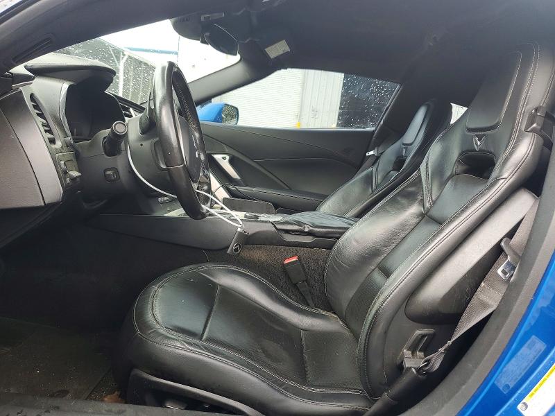 2015 Chevrolet Corvette stingray VIN 1G1YD2D73F5100155 COPART salvage auction — FRONT END, GA - CERT OF TITLE-SALVAGE, sold $14,600 on 2026-07-17 (photo 7)