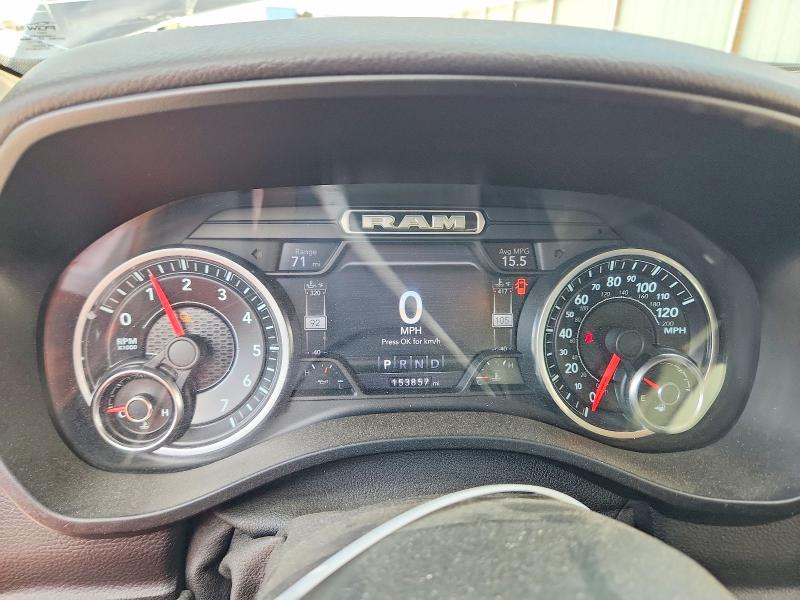 2019 Ram 1500 VIN 1C6SRFFT7KN849672 COPART salvage auction — HAIL, Tx - Certificate Of Title, sold $9,400 on 2026-07-31 (photo 9)