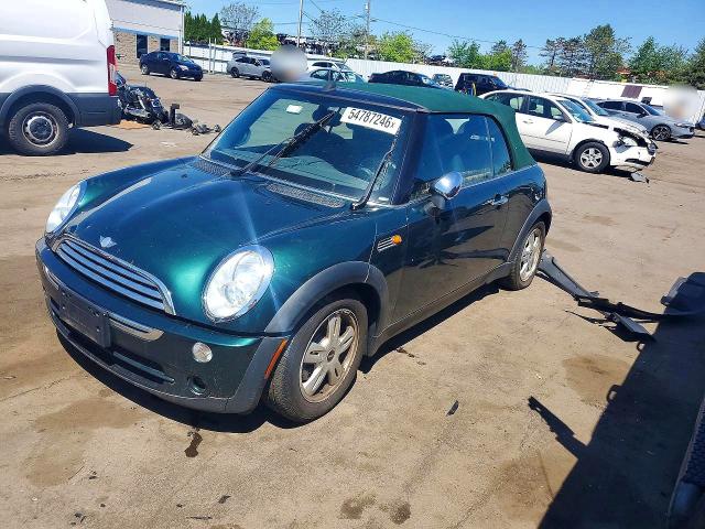 2008 Mini Cooper VIN WMWRF33558TG18388 COPART salvage auction — WATER/FLOOD, Ct - Cert Of Title-Flood Salvage, sold $450 on 2026-07-17 (photo 1)