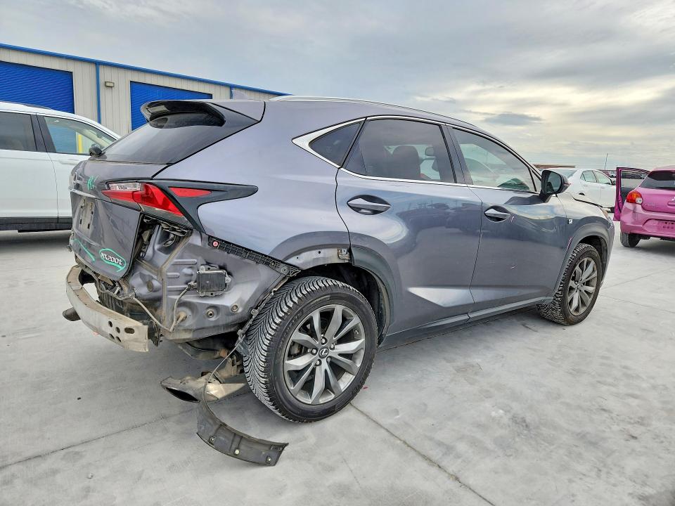 2016 Lexus Nx VIN JTJYARBZ8G2033355 COPART salvage auction — REAR END, Tx - Certificate Of Title, sold $7,700 on 2026-07-07 (photo 3)