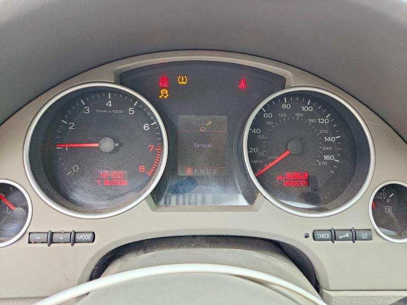 2009 Audi A4 VIN WAUDF48H89K004250 COPART salvage auction — MECHANICAL, Nj - Certificate Of Title, sold $425 on 2026-07-14 (photo 9)