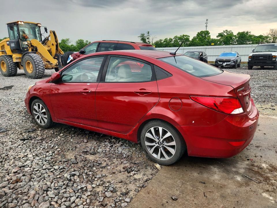 2017 Hyundai Accent VIN KMHCT4AE2HU374972 COPART salvage auction — ALL OVER, Mo - Salvage Certificate Of Title, sold $70 on 2026-07-21 (photo 2)