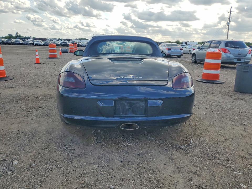 2006 Porsche Boxster VIN WP0CA29836U710333 COPART salvage auction — FRONT END, Tx - Salvage Vehicle Title, sold $3,000 on 2026-07-02 (photo 6)