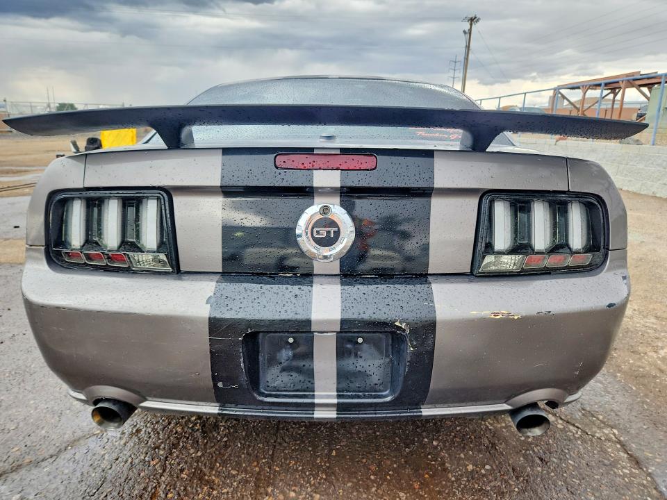 2006 Ford Mustang VIN 1ZVFT82H765216469 COPART salvage auction — REAR END, Nm - Cert Of Title-Salvage, sold $300 on 2026-07-09 (photo 6)