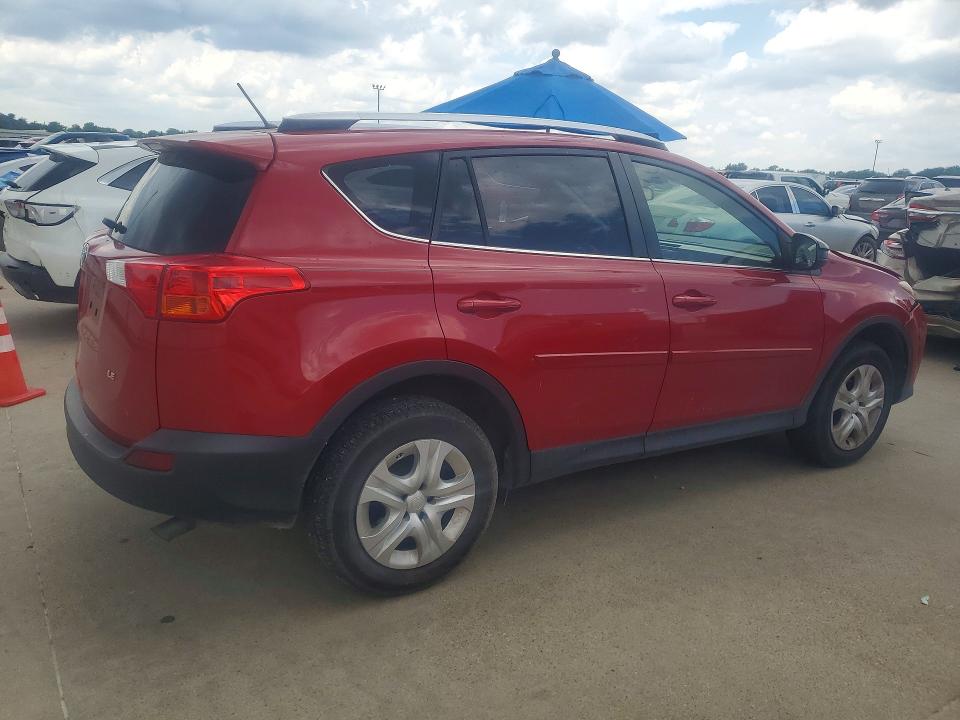 2014 Toyota Rav4 VIN JTMZFREV0ED031280 COPART salvage auction — FRONT END, TX - SALVAGE VEHICLE TITLE, sold $2,900 on 2026-07-23 (photo 3)