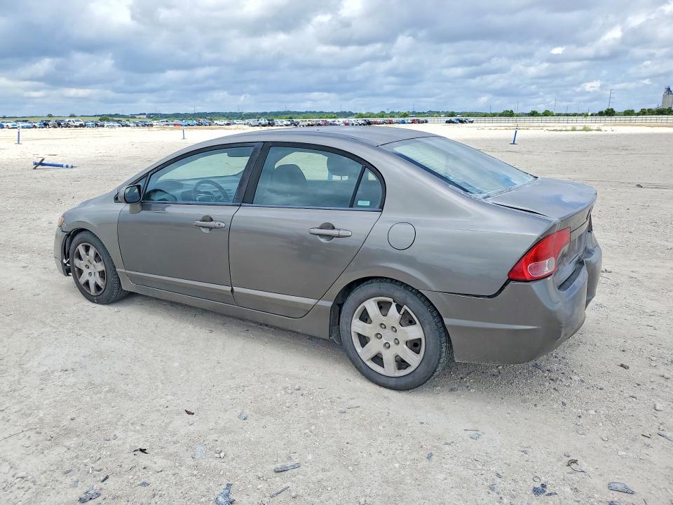 2008 Honda Civic VIN 1HGFA165X8L034054 COPART salvage auction — REAR END, Tx - Salvage Vehicle Title, sold $800 on 2026-07-02 (photo 2)