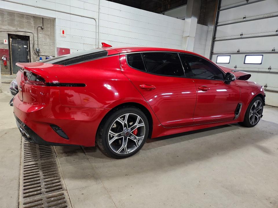 2019 Kia Stinger VIN KNAE35LC8K6059861 COPART salvage auction — FRONT END, Mn - Cert Of Title-Salvage, sold $250 on 2026-07-23 (photo 3)