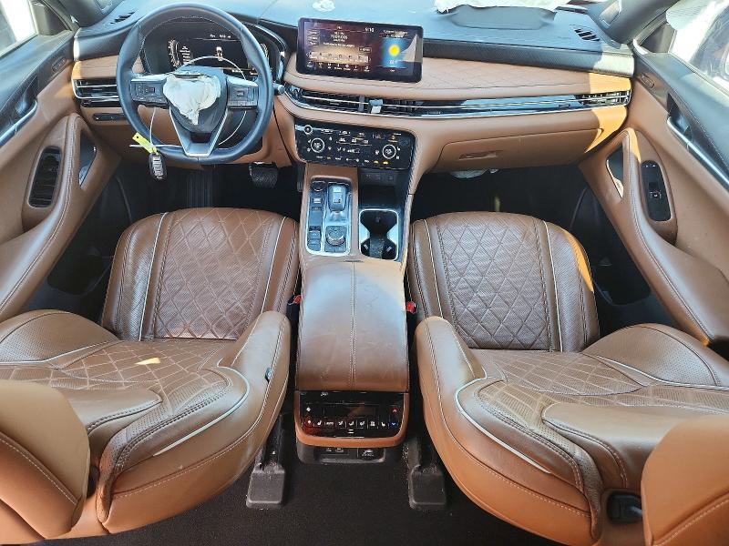 2022 Infiniti VIN 5N1DL1HT1NC340093 COPART salvage auction — FRONT END, Tx - Certificate Of Title, sold $9,300 on 2026-08-18 (photo 8)