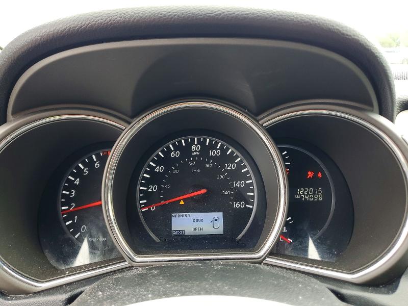 2014 Nissan Murano VIN JN8AZ1MW0EW516401 COPART salvage auction — SIDE, Salvage Title, sold $375 on 2026-07-23 (photo 9)