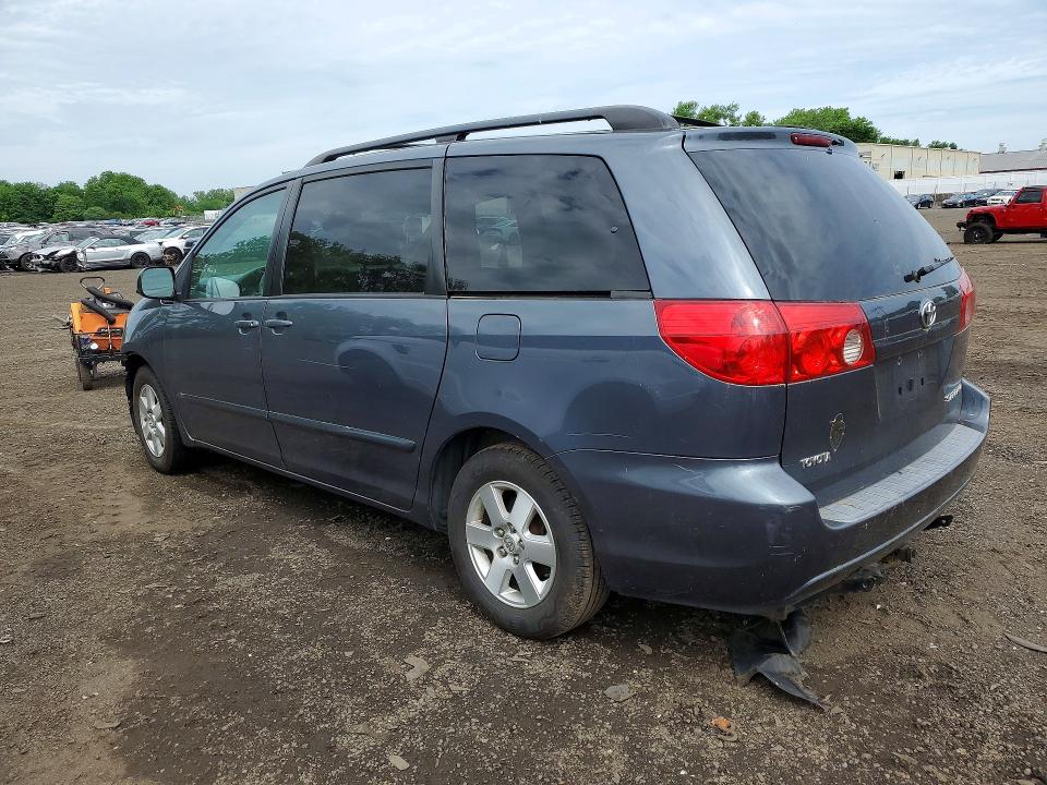 2007 Toyota Sienna VIN 5TDZK23C97S087259 COPART salvage auction — FRONT END, CT - CERT OF TITLE-SALVAGE, sold $700 on 2026-07-17 (photo 2)