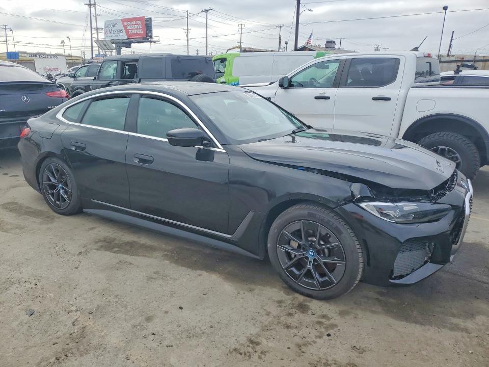 2024 BMW I4 VIN WBY43AW04RFS63784 COPART salvage auction — FRONT END, CA - SALVAGE CERTIFICATE, sold $10,900 on 2026-07-29 (photo 4)