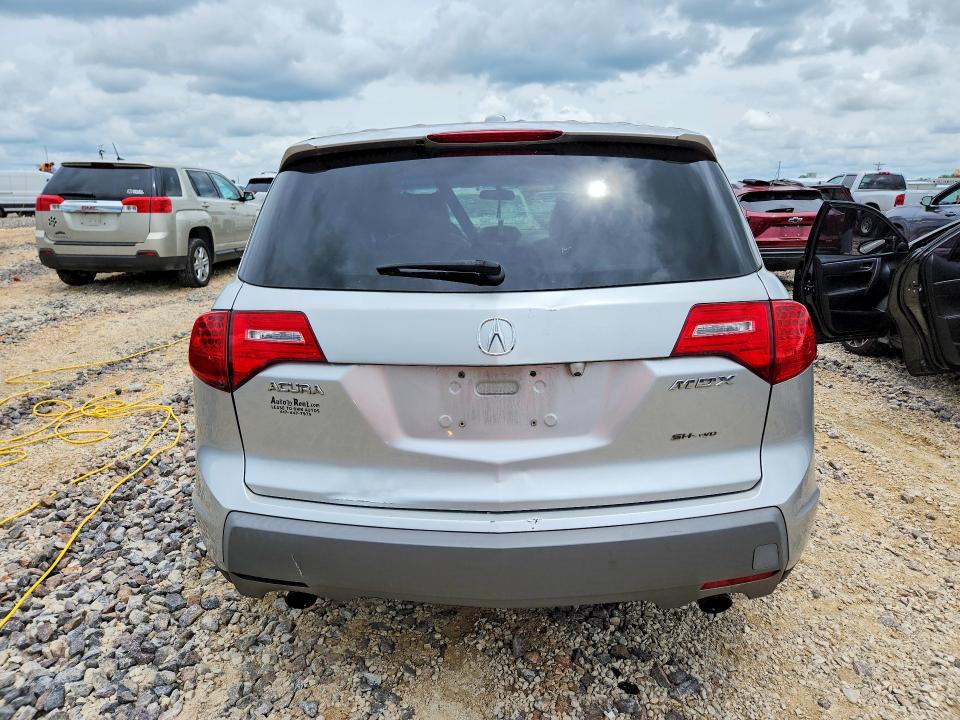 2007 Acura Mdx VIN 2HNYD28357H503038 COPART salvage auction — HAIL, MO - CERTIFICATE OF TITLE, sold $300 on 2026-07-08 (photo 6)