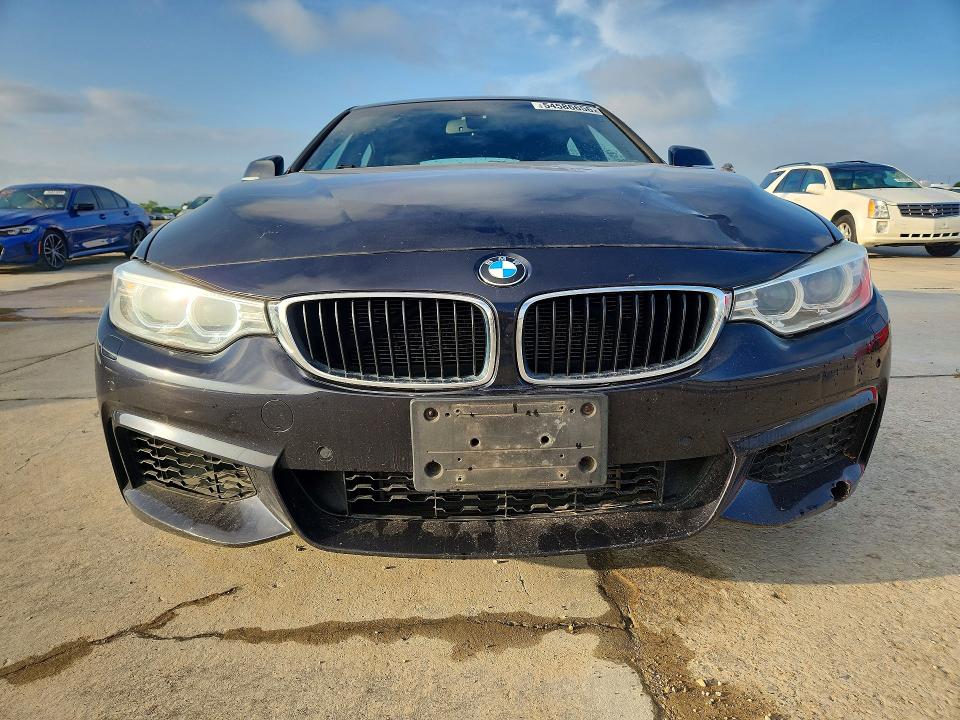 2015 BMW 4 series VIN WBA4A7C55FD413125 COPART salvage auction — REAR END, TX - CERTIFICATE OF TITLE, sold $1,850 on 2026-07-20 (photo 5)