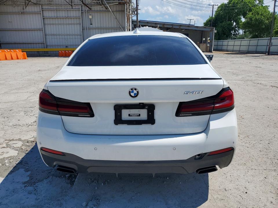 2023 BMW 5 series VIN WBA53BJ09PCL31639 COPART salvage auction — FRONT END, Ca - Certificate Of Title, sold $17,400 on 2026-07-02 (photo 6)