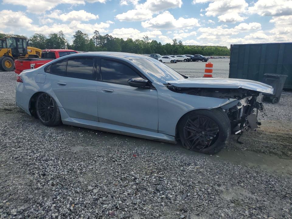 2026 BMW M5 VIN WBS83FK05TCV68511 COPART salvage auction — FRONT END, Md - Cert Of Salvage > 75% Damage (P), sold $44,250 on 2026-07-06 (photo 4)