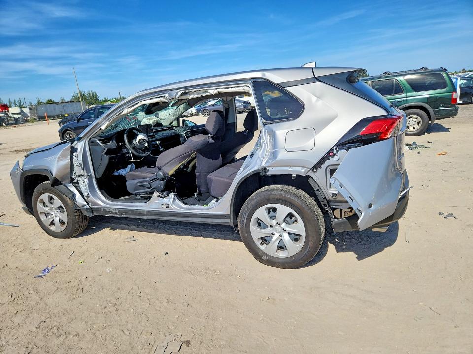 2025 Toyota VIN JTMH1RFV2SD139341 COPART salvage auction — ROLLOVER, Fl - Certificate Of Destruction, sold $4,050 on 2026-07-16 (photo 2)
