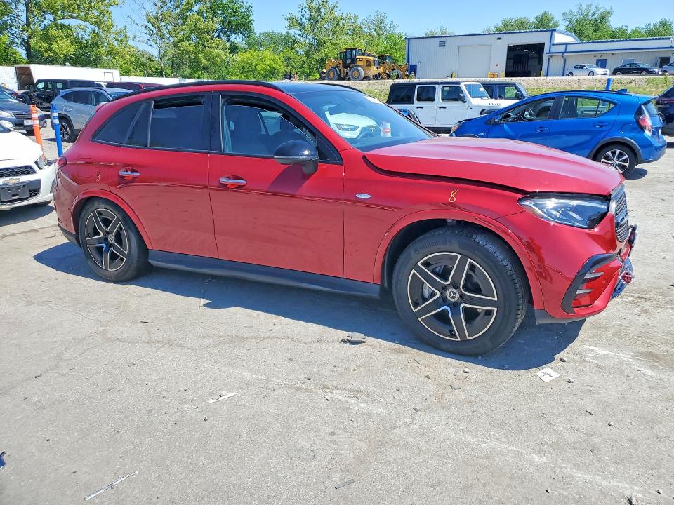 2025 Mercedes-benz Glc VIN W1NKM5GB2SF398886 COPART salvage auction — FRONT END, Ar - Cert Of Title-Salvage, sold $26,000 on 2026-07-31 (photo 4)