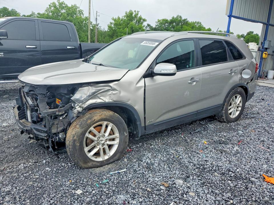 2015 Kia Sorento VIN 5XYKTCA64FG634709 COPART salvage auction — ROLLOVER, Ga - Cert Of Title-Salvage, sold $1,150 on 2026-07-09 (photo 1)