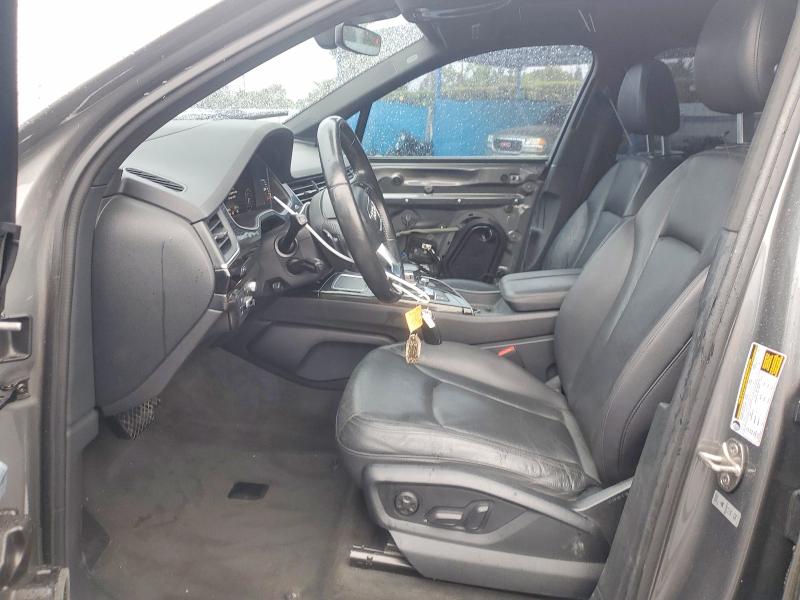 2017 Audi VIN WA1VAAF76HD013606 COPART salvage auction — VANDALISM, Ca - Salvage Certificate, sold $6,400 on 2026-07-02 (photo 7)