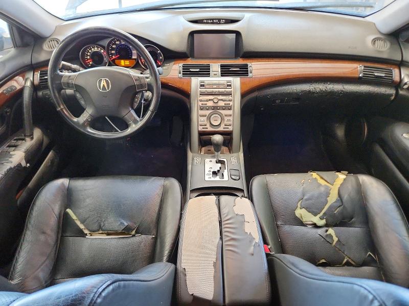 2005 Acura Rl VIN JH4KB16595C005293 COPART salvage auction — FRONT END, Wv - Salvage Certificate, sold $225 on 2026-07-21 (photo 8)