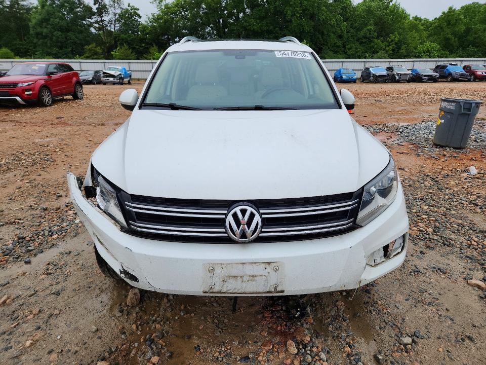 2017 Volkswagen VIN WVGSV7AX7HK005528 COPART salvage auction — FRONT END, Nc - Salvage Certificate Of Title, sold $1,600 on 2026-07-27 (photo 5)