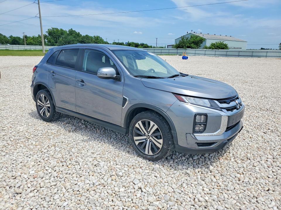 2021 Mitsubishi Outlander VIN JA4APVAU7MU024657 COPART salvage auction — FRONT END, Tx - Salvage Vehicle Title, sold $5,700 on 2026-07-02 (photo 4)