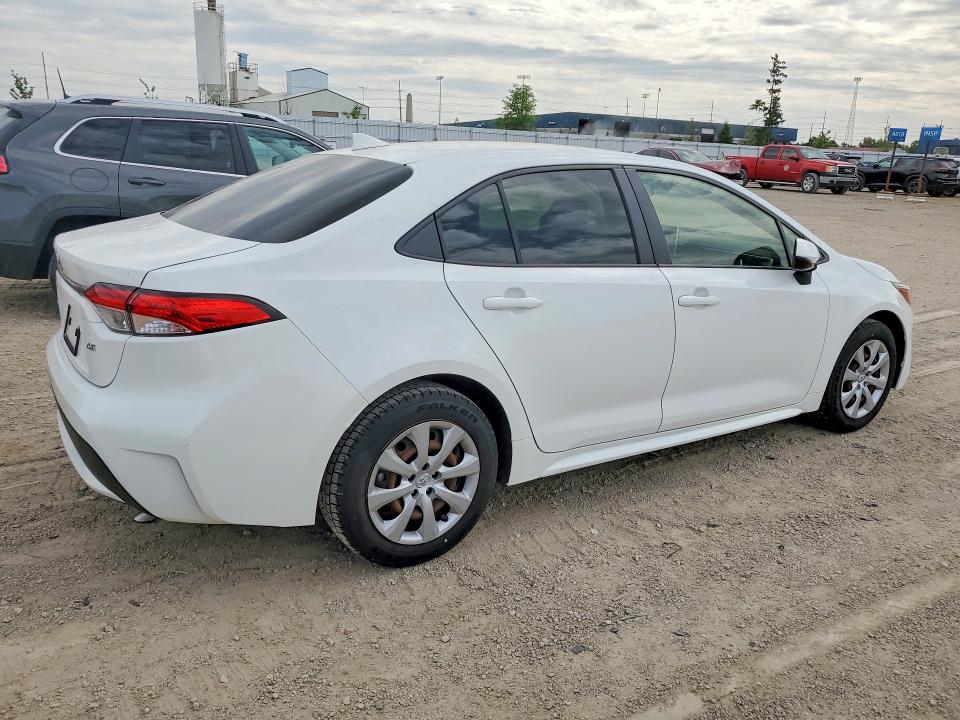 2020 Toyota VIN JTDEPRAE4LJ079185 COPART salvage auction — HAIL, Ia - Cert Of Title-Salvage Title, sold $80 on 2026-07-22 (photo 3)