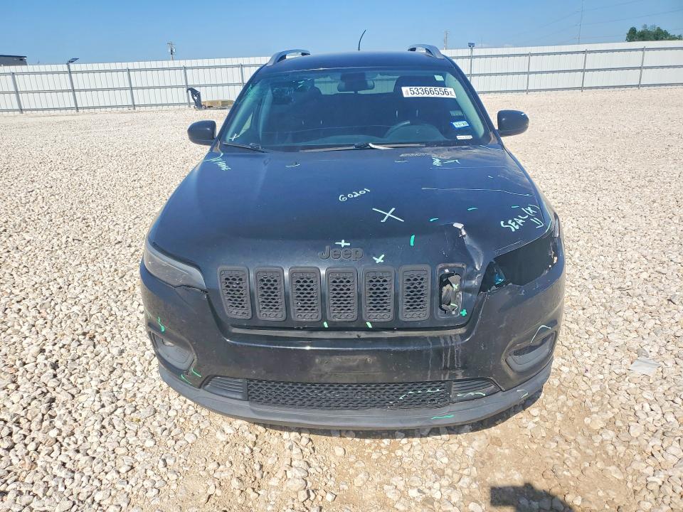 2019 Jeep Cherokee VIN 1C4PJLCB9KD221523 COPART salvage auction — FRONT END, Tx - Salvage Vehicle Title, sold $2,100 on 2026-07-09 (photo 5)