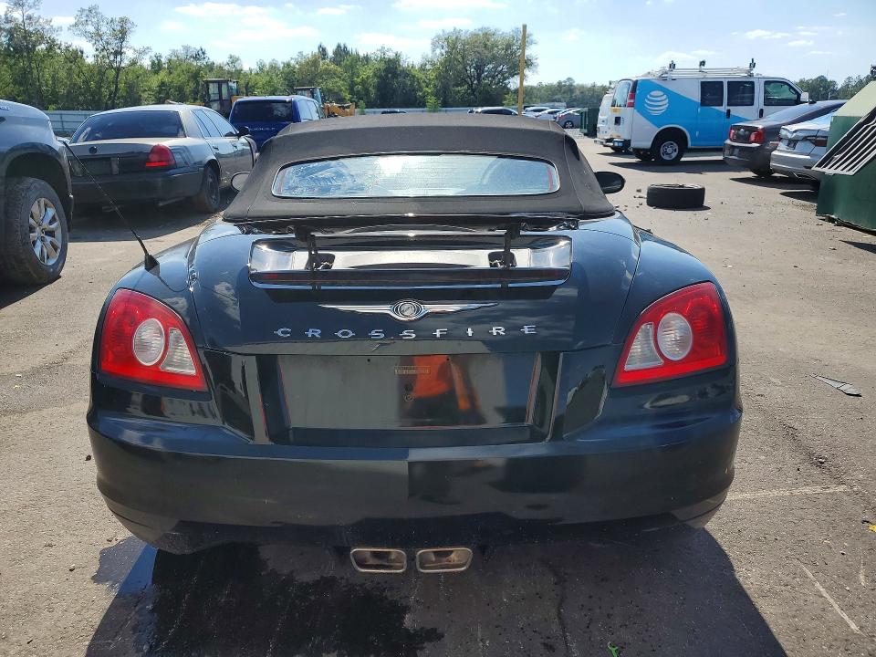 2005 Chrysler Crossfire VIN 1C3AN65LX5X058390 COPART salvage auction — MINOR DENT/SCRATCHES, Va - Certificate Of Title, sold $700 on 2026-07-09 (photo 6)
