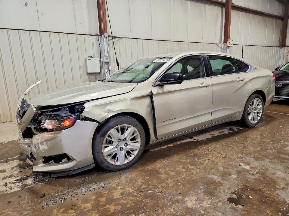 2014 Chevrolet Impala VIN 2G11Y5SLXE9142752 COPART salvage auction — FRONT END, Pa - Certificate Of Salvage, sold $700 on 2026-07-02 (photo 1)