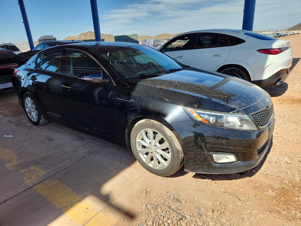 2015 Kia Optima VIN 5XXGN4A77FG512932 COPART salvage auction — REAR END, Az -, sold $2,300 on 2026-07-16 (photo 4)