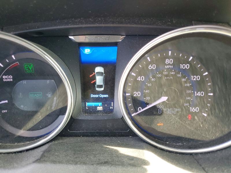2013 Hyundai Sonata VIN KMHEC4A41DA099283 COPART salvage auction — REAR END, Ut - Salvage Certificate, sold $1,850 on 2026-07-17 (photo 9)