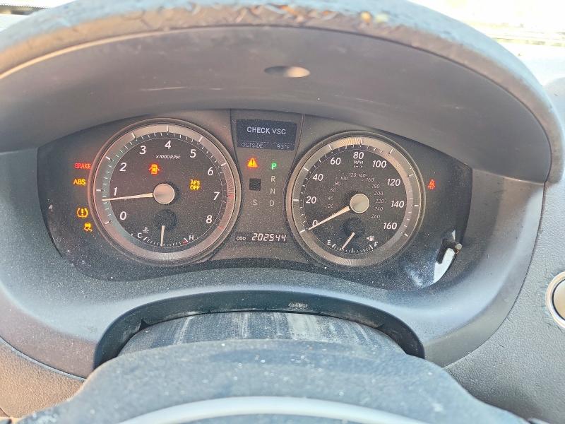 2008 Lexus ES VIN JTHBJ46G282183224 COPART salvage auction — FRONT END, Nc - Salvage Certificate Of Title, sold $975 on 2026-07-17 (photo 9)