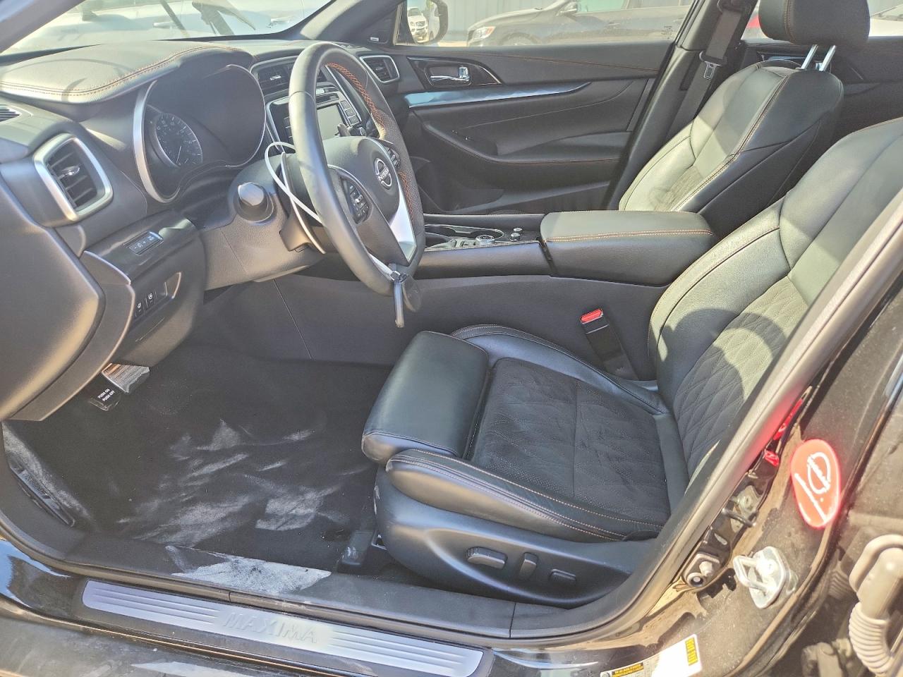2023 Nissan Maxima VIN 1N4AA6EV1PC504970 COPART salvage auction — Hail, KS - CERT OF TITLE-SALVAGE, sold $12,100 on 2026-07-09 (photo 7)