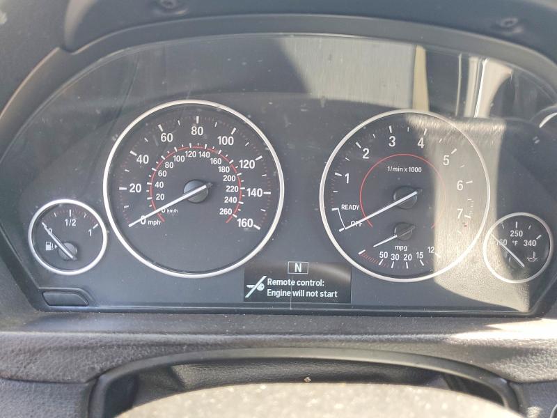 2016 BMW 3er VIN WBA8E9G56GNT85259 COPART salvage auction — FRONT END, Fl - Cert Of Title Slvg Rebuildable, sold $1,650 on 2026-07-15 (photo 9)