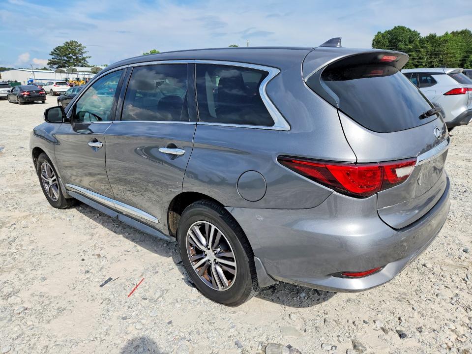 2019 Infiniti Qx60 VIN 5N1DL0MN8KC509667 COPART salvage auction — REAR END, Ga - Certificate Of Title (P), sold $3,750 on 2026-07-28 (photo 2)