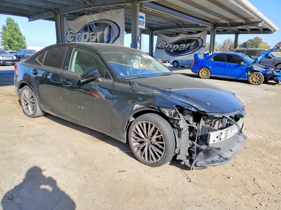 2014 Lexus Is VIN JTHBF1D24E5022794 COPART salvage auction — FRONT END, Ca - Salvage Certificate, sold $3,350 on 2026-07-14 (photo 4)
