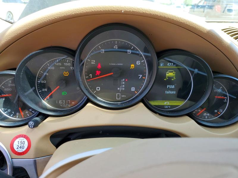 2012 Porsche Cayenne VIN WP1AA2A20CLA01552 COPART salvage auction — REAR END, Il - Salvage Certificate, sold $2,800 on 2026-07-08 (photo 9)