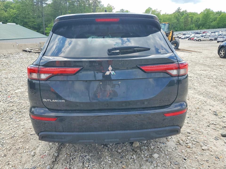 2022 Mitsubishi Outlander VIN JA4J4TA8XNZ033101 COPART salvage auction — FRONT END, Ma - Cert Of Title-Salvage, sold $925 on 2026-07-08 (photo 6)